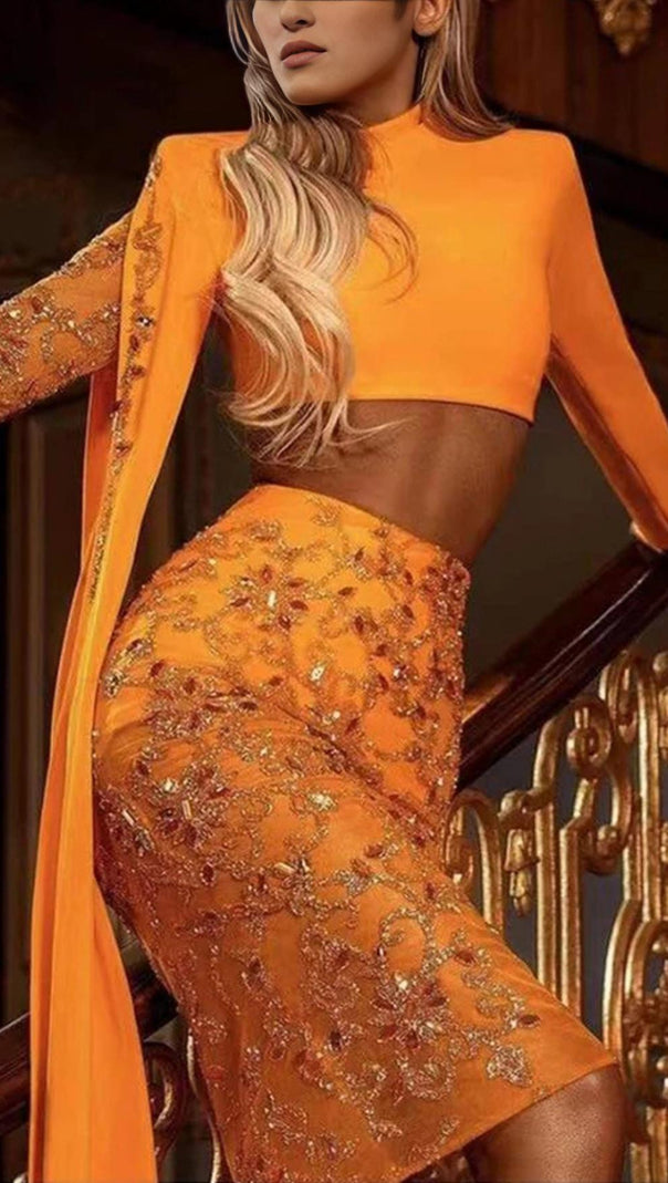 AIIZIE LONG SLEEVES TWO PIECE SET - product image
