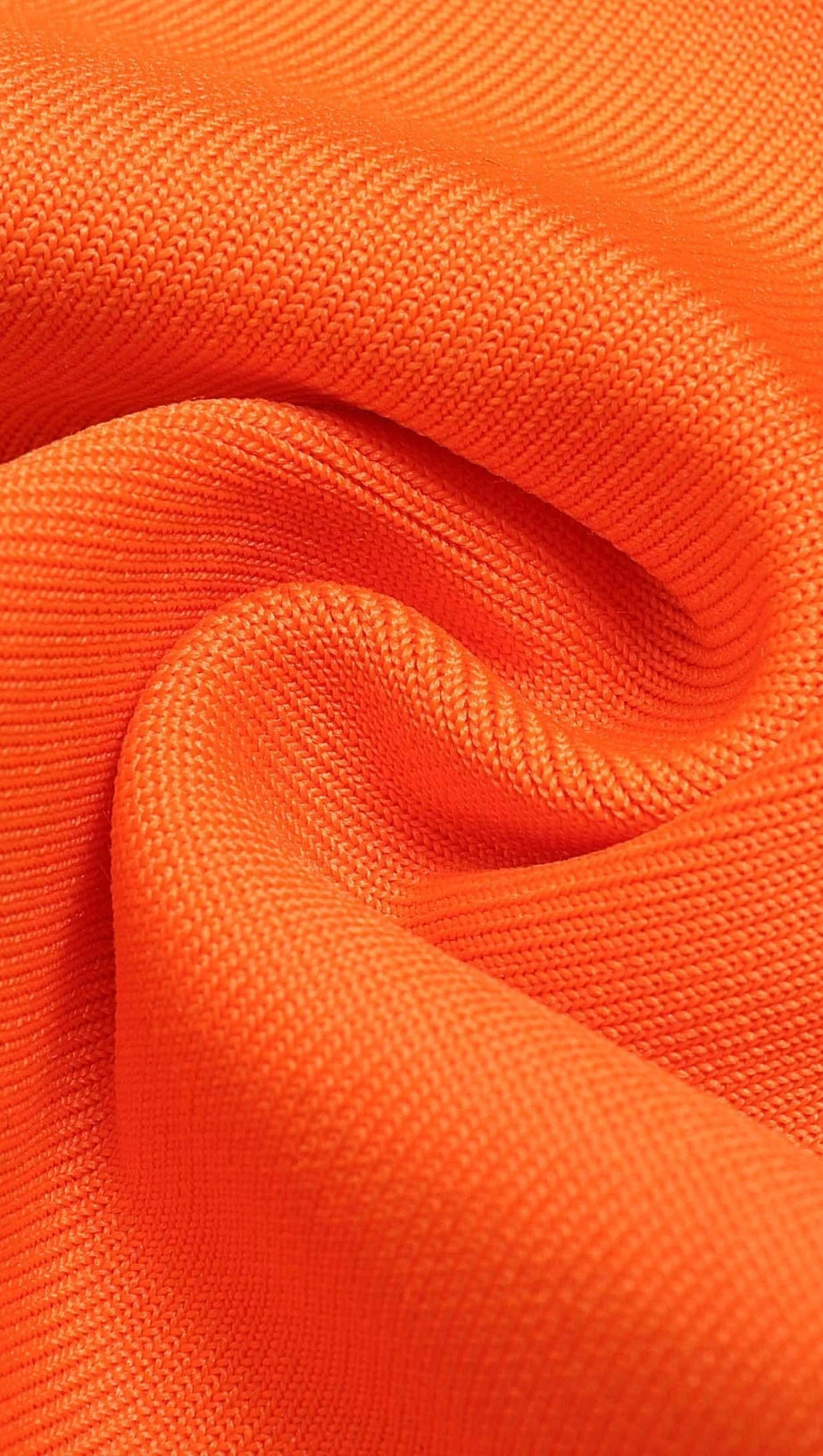 BANDAGE CUT OUT TWO PIECE SET IN ORANGE