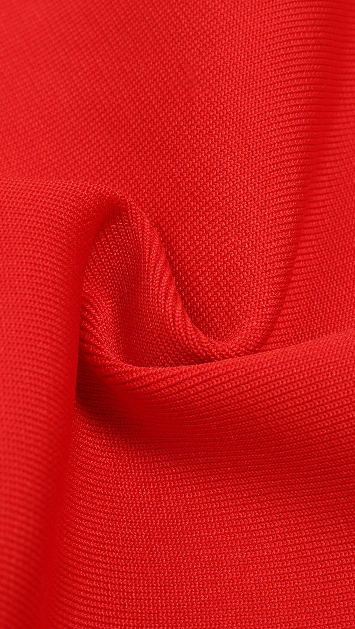 AIIZIE ONE SHOULDER RUCHED MINI DRESS IN RED - product image