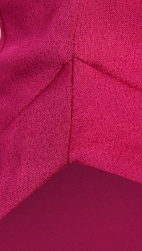 HALTER STRAPLESS MAXI DRESS IN PINK