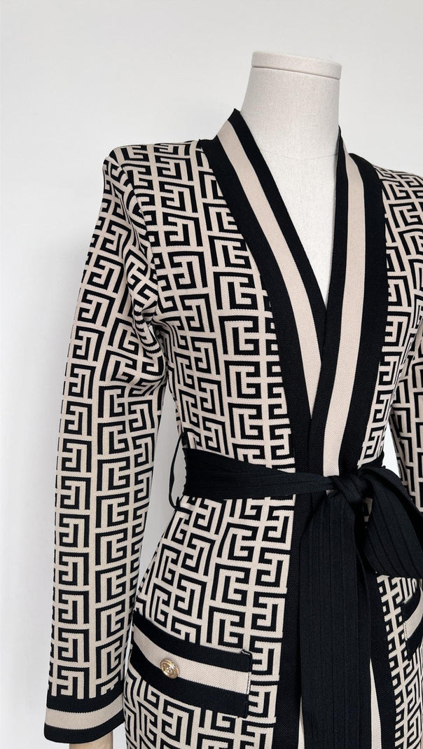 AIIZIE LONG SLEEVES PATTERN COAT - product image