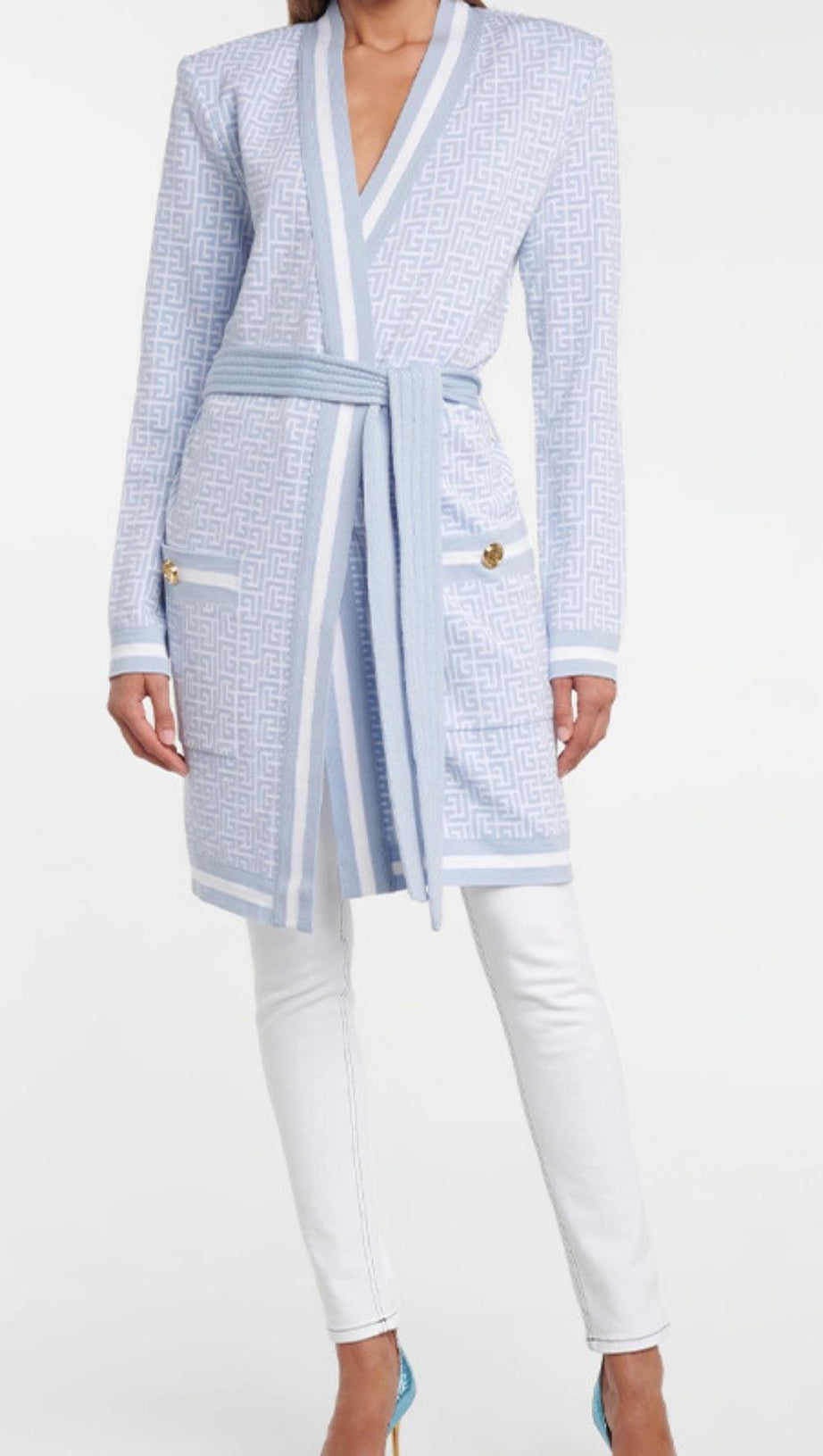 LONG SLEEVES PATTERN COAT