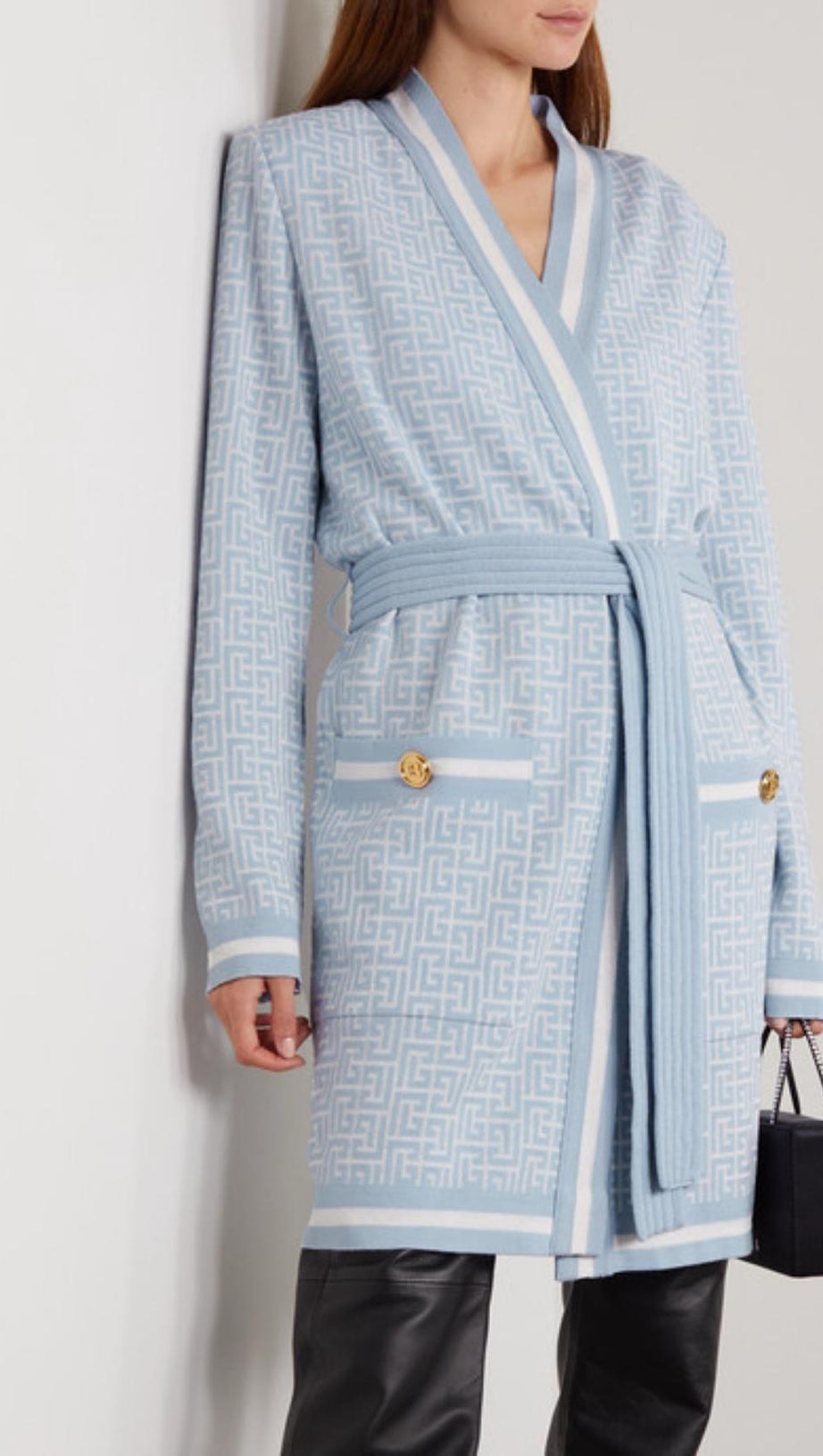 LONG SLEEVES PATTERN COAT