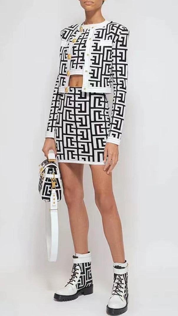 AIIZIE PATTERN TWO PIECE SET - product image