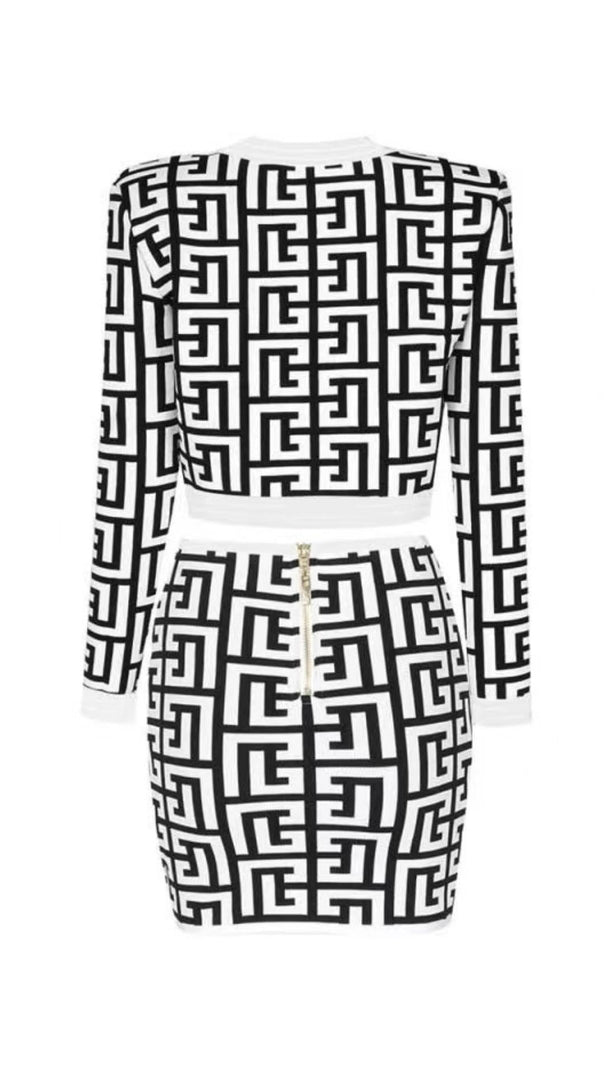 AIIZIE PATTERN TWO PIECE SET - product image