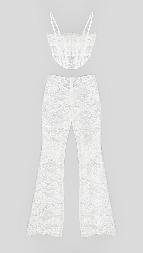 LACE STRAP TWO PIECE SET