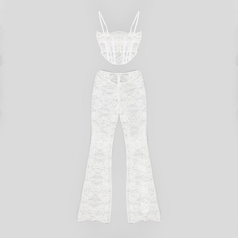 AIIZIE LACE STRAP TWO PIECE SET - product image