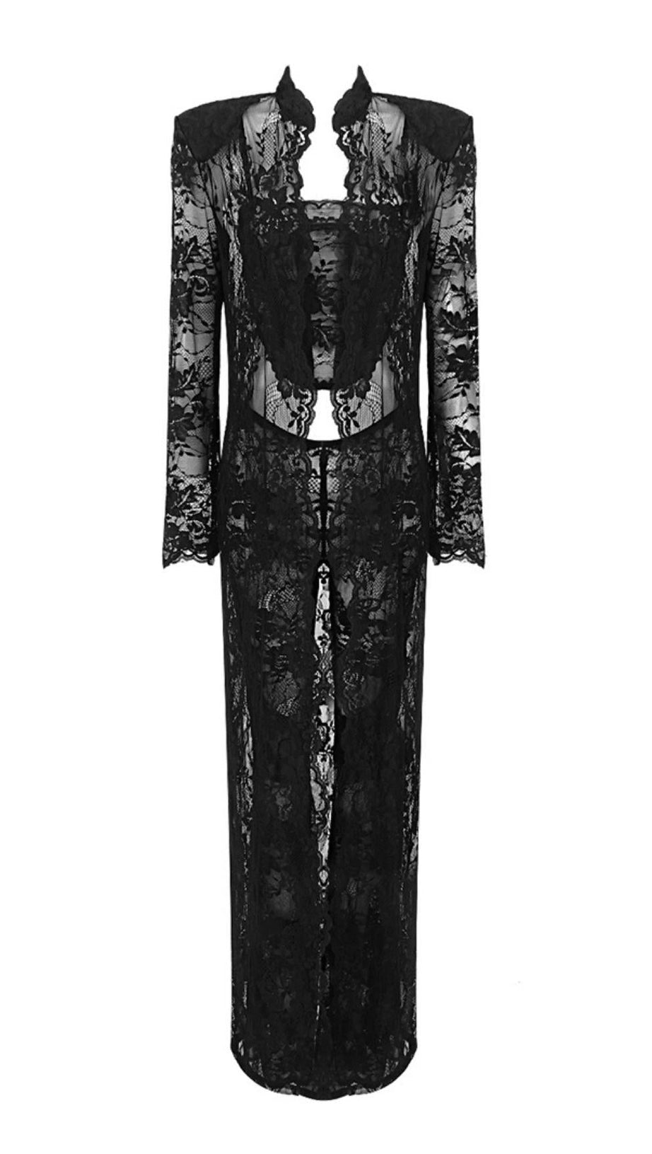 LACE STRAP TWO PIECE SET