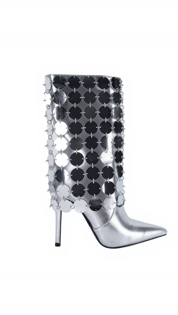 AIIZIE JARVIS EMBELLISHED LEATHER BOOTS - product image