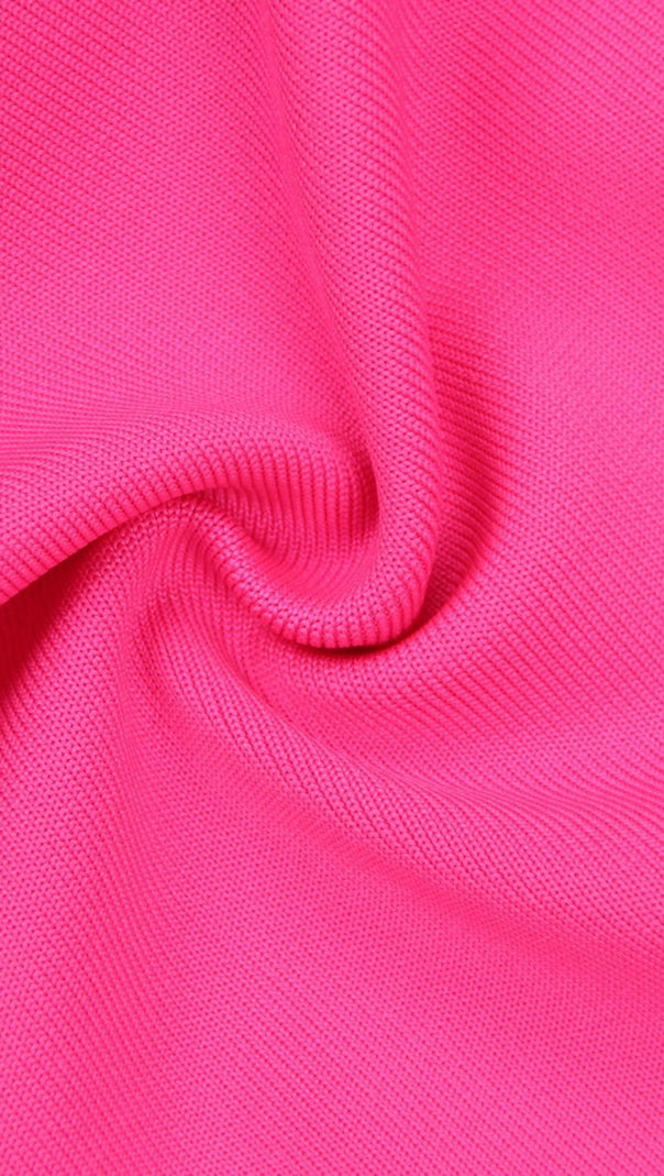 AIIZIE CUT OUT STRAP MINI DRESS IN PINK - product image