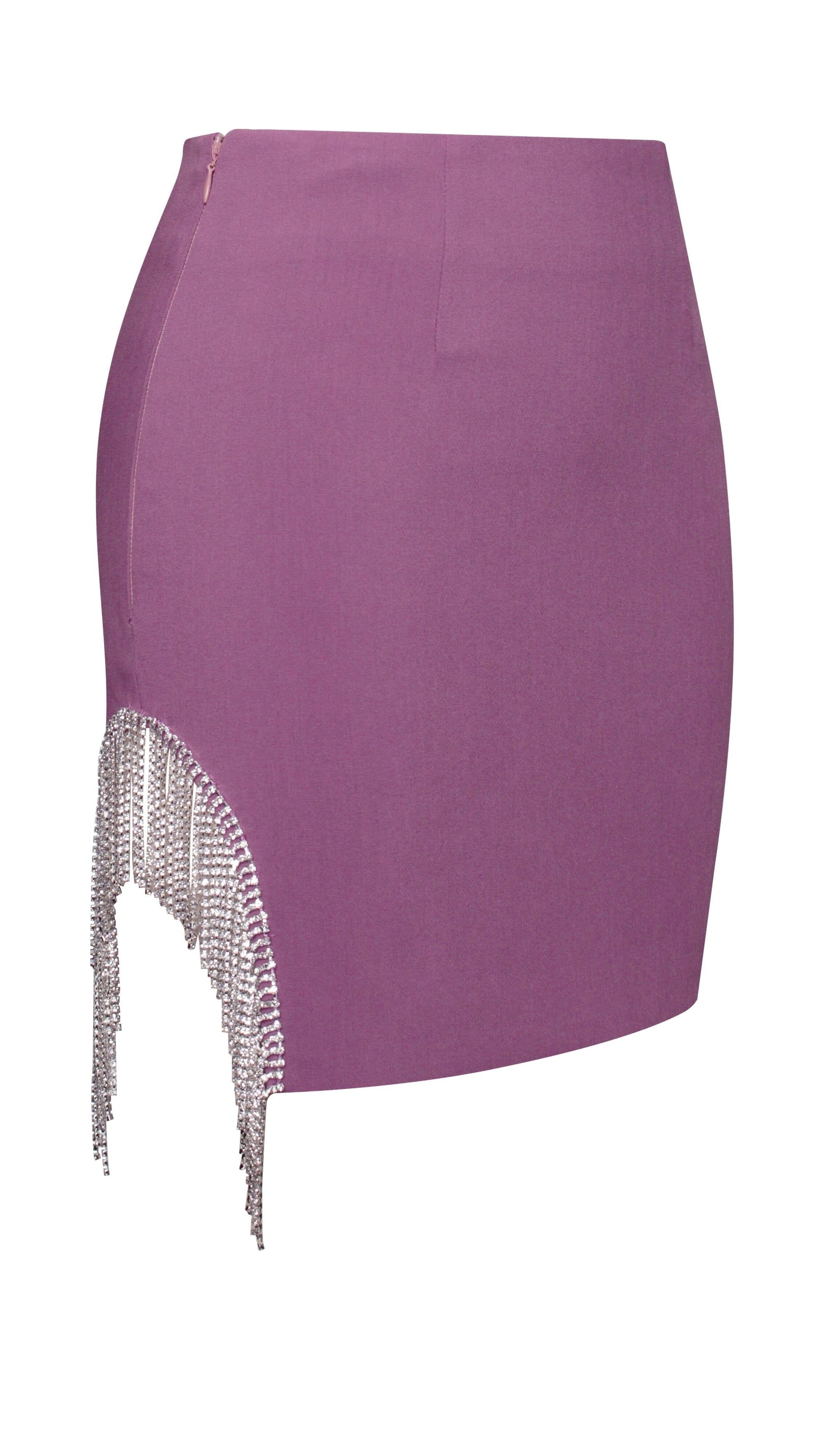 CRYSTAL FRINGE TWO PIECE SET