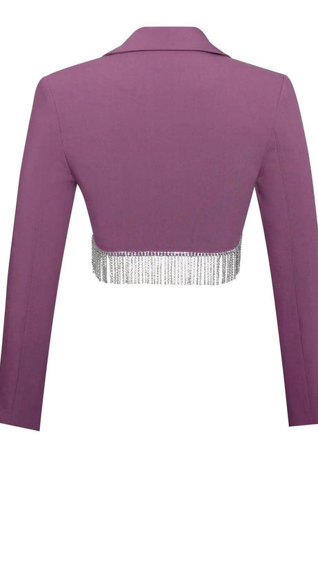 CRYSTAL FRINGE TWO PIECE SET