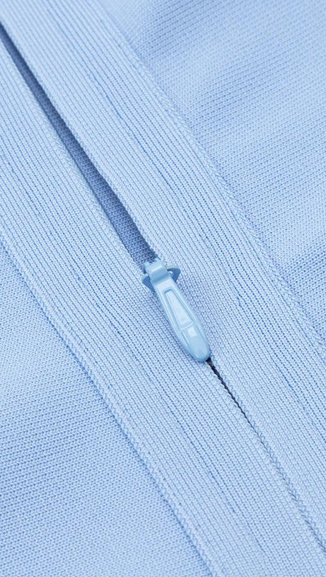 LACE BANDAGE BODYCON MINI DRESS