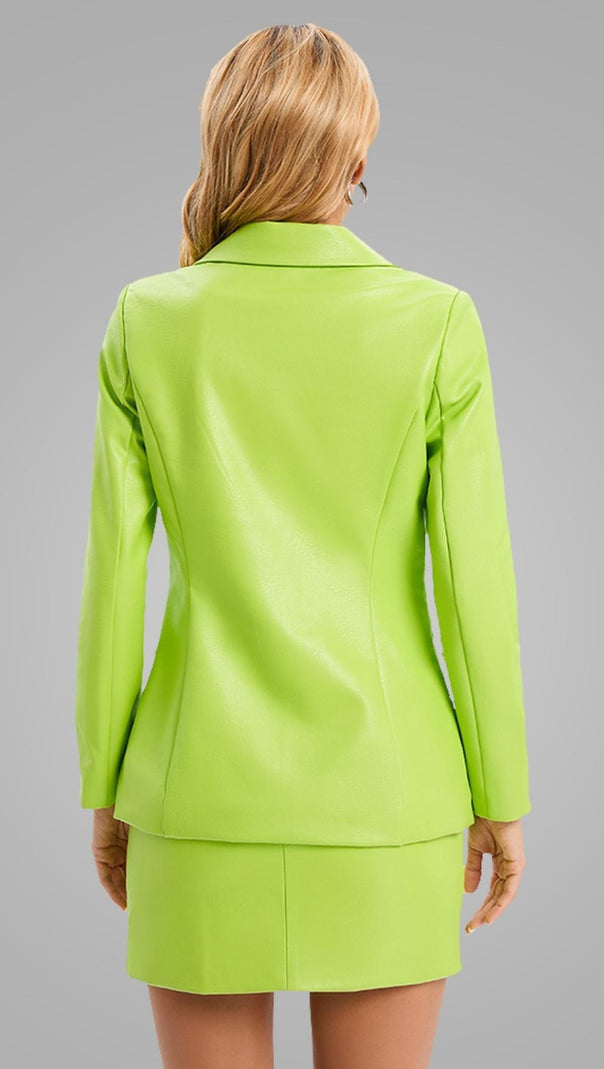 AIIZIE LONG SLEEVES V NECK TWO PIECE SET - product image