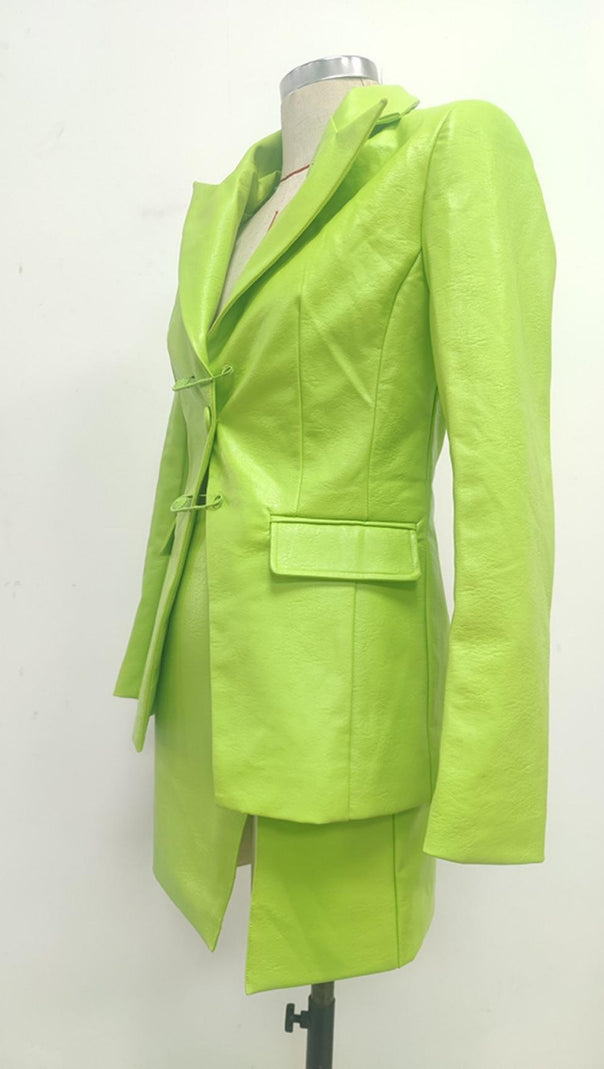 AIIZIE LONG SLEEVES V NECK TWO PIECE SET - product image
