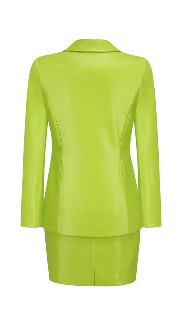 AIIZIE LONG SLEEVES V NECK TWO PIECE SET - product image