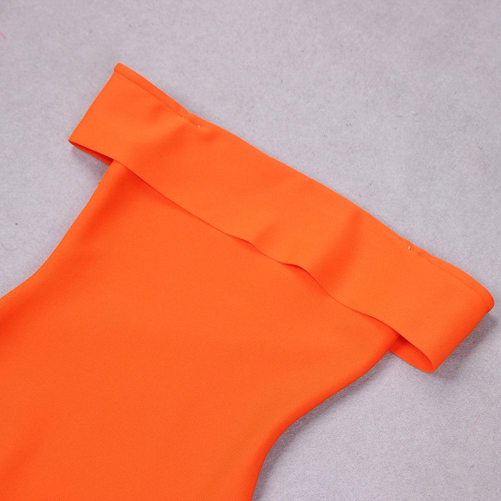 Bodycon Strapless Midi Dress