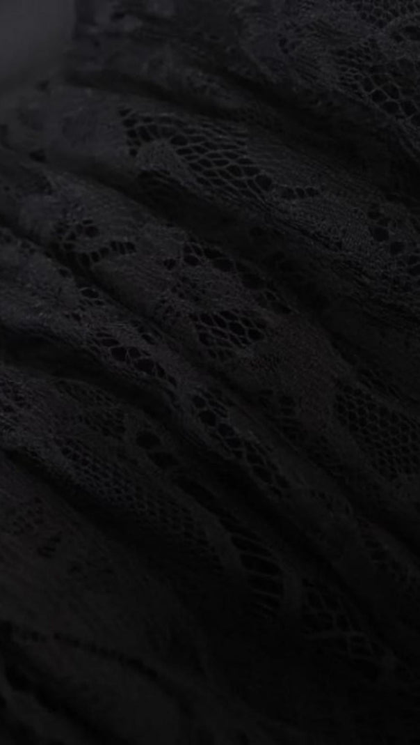 AIIZIE SLEEVELESS LACE MINI DRESS - product image