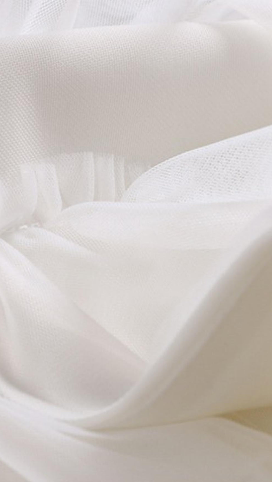 LONG SLEEVES MESH MIDI DRESS