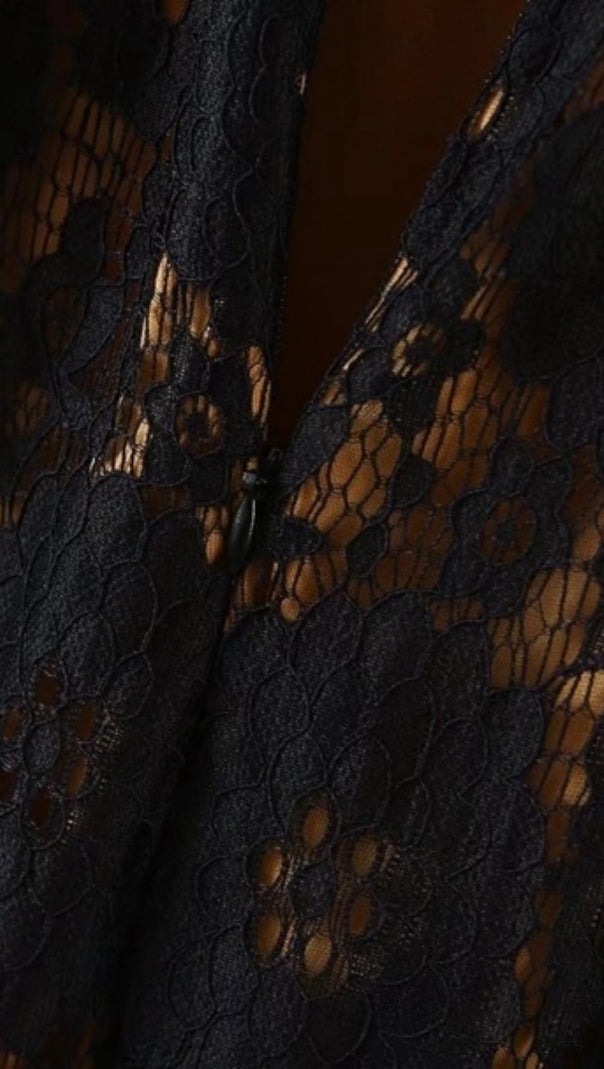 AIIZIE LACE SLEEVELESS MINI DRESS - product image