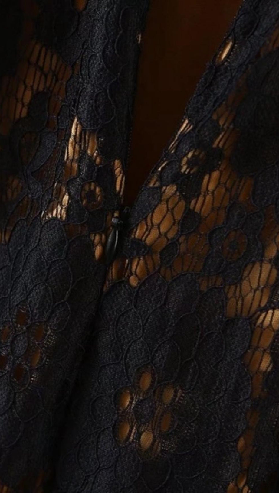 MINI ABITO SENZA MANICHE IN PIZZO