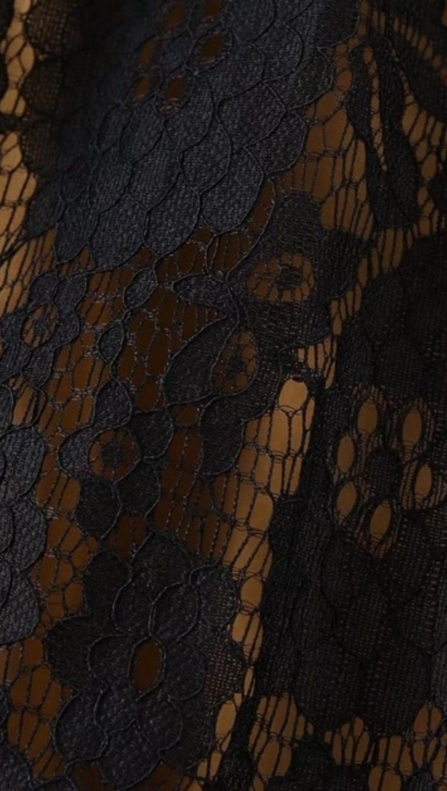 MINI ABITO SENZA MANICHE IN PIZZO