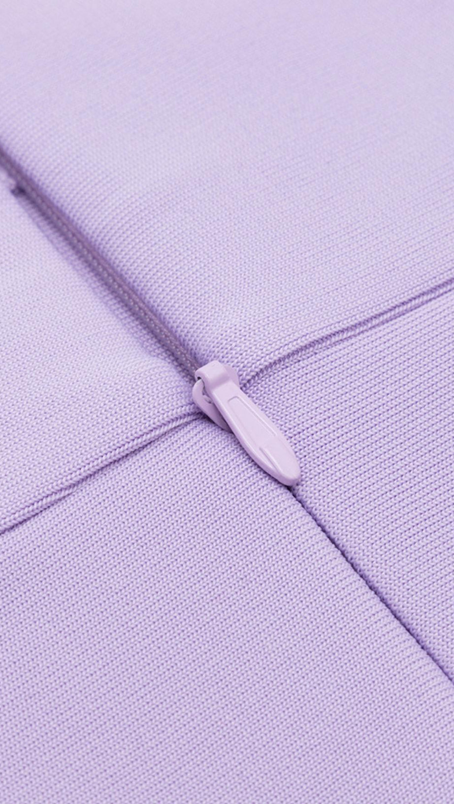 LONG SLEEVES CUT OUT MIDI DRESS IN PURPLE