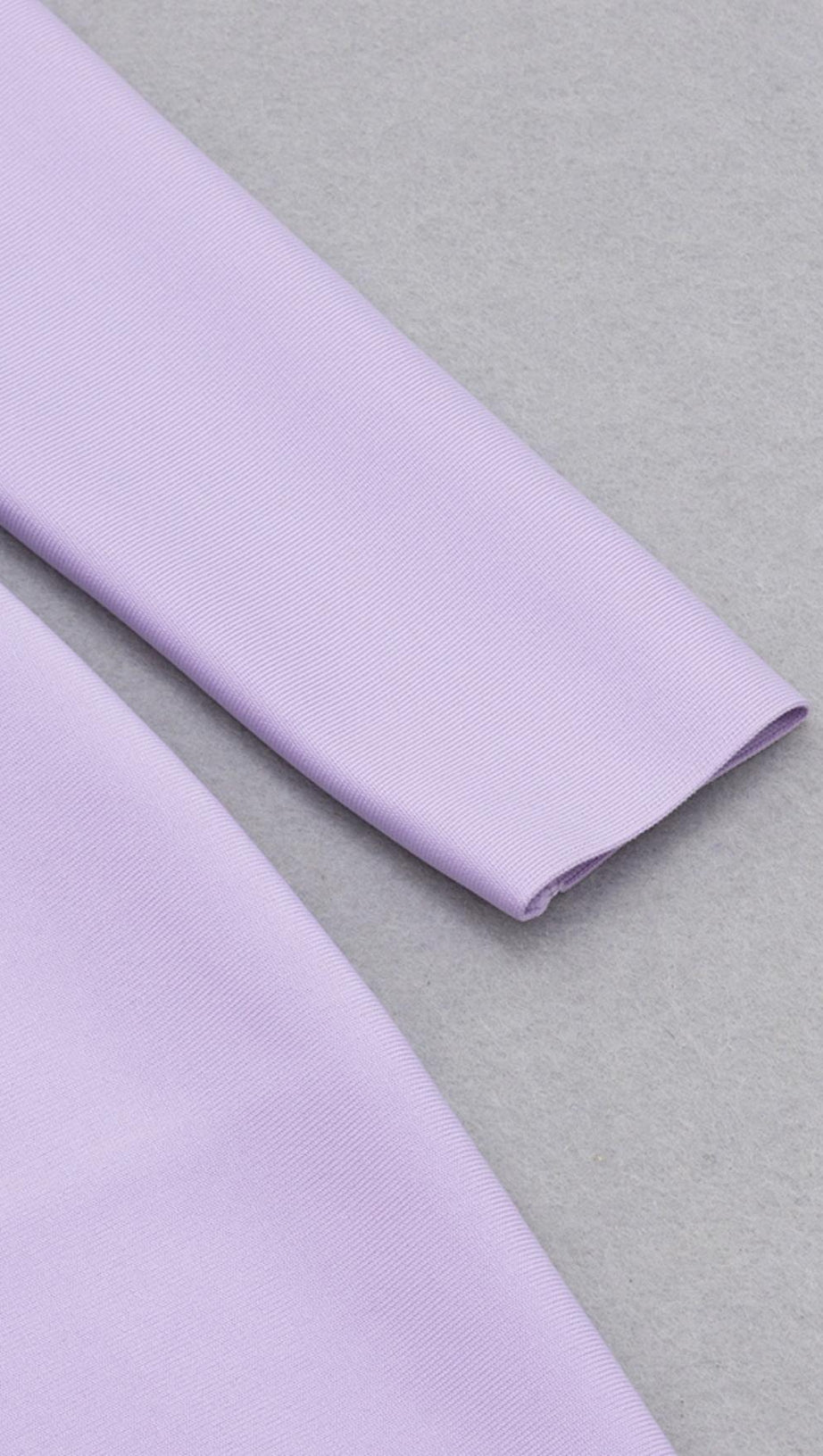 LONG SLEEVES CUT OUT MIDI DRESS IN PURPLE