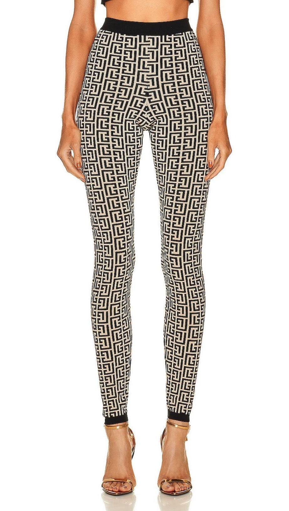 JACQUARD TWO PIECE SET IN GRAY