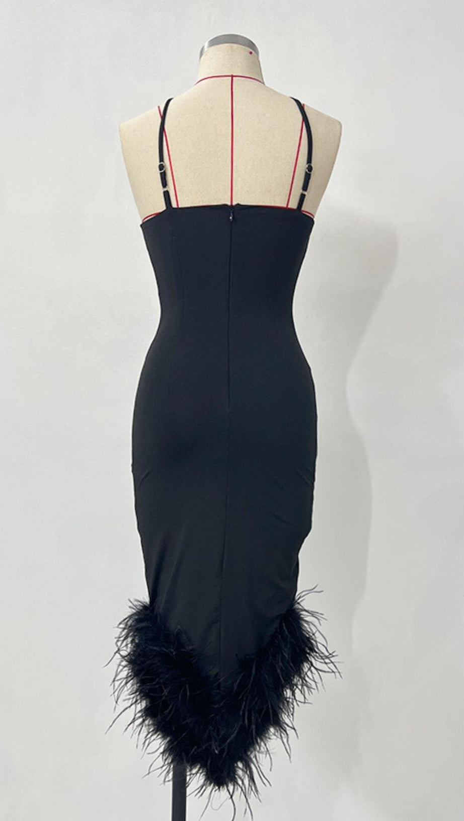 BANDAGE BACKLESS MAXI DRESS IN VERDE