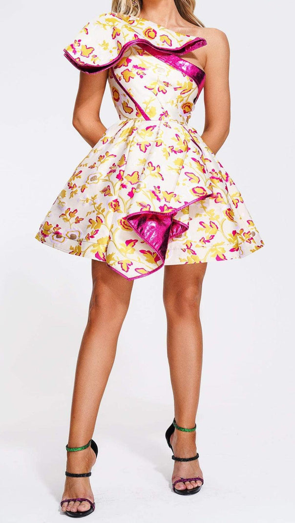AIIZIE JACQUARD MINI DRESS - product image