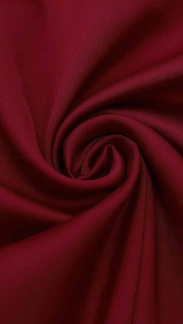 AIIZIE BANDAGE RUCHED MAXI DRESS IN RED - product image