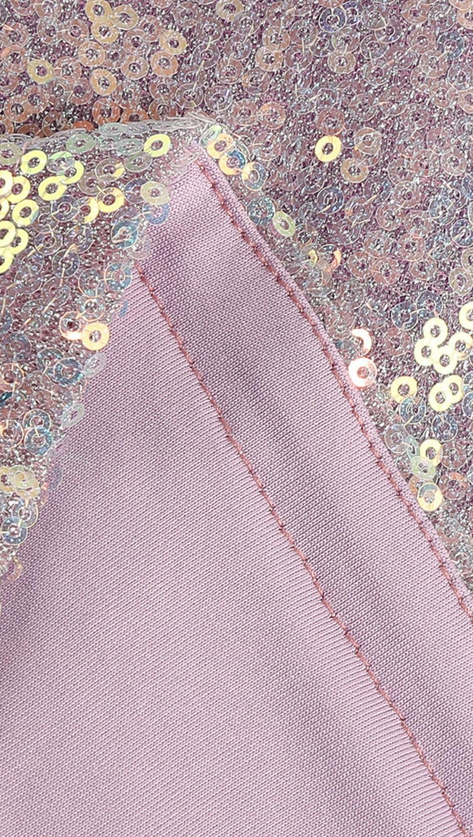 ABITO CORTO MONOSPALLA CON PIUME E PAILLETTES VIOLA