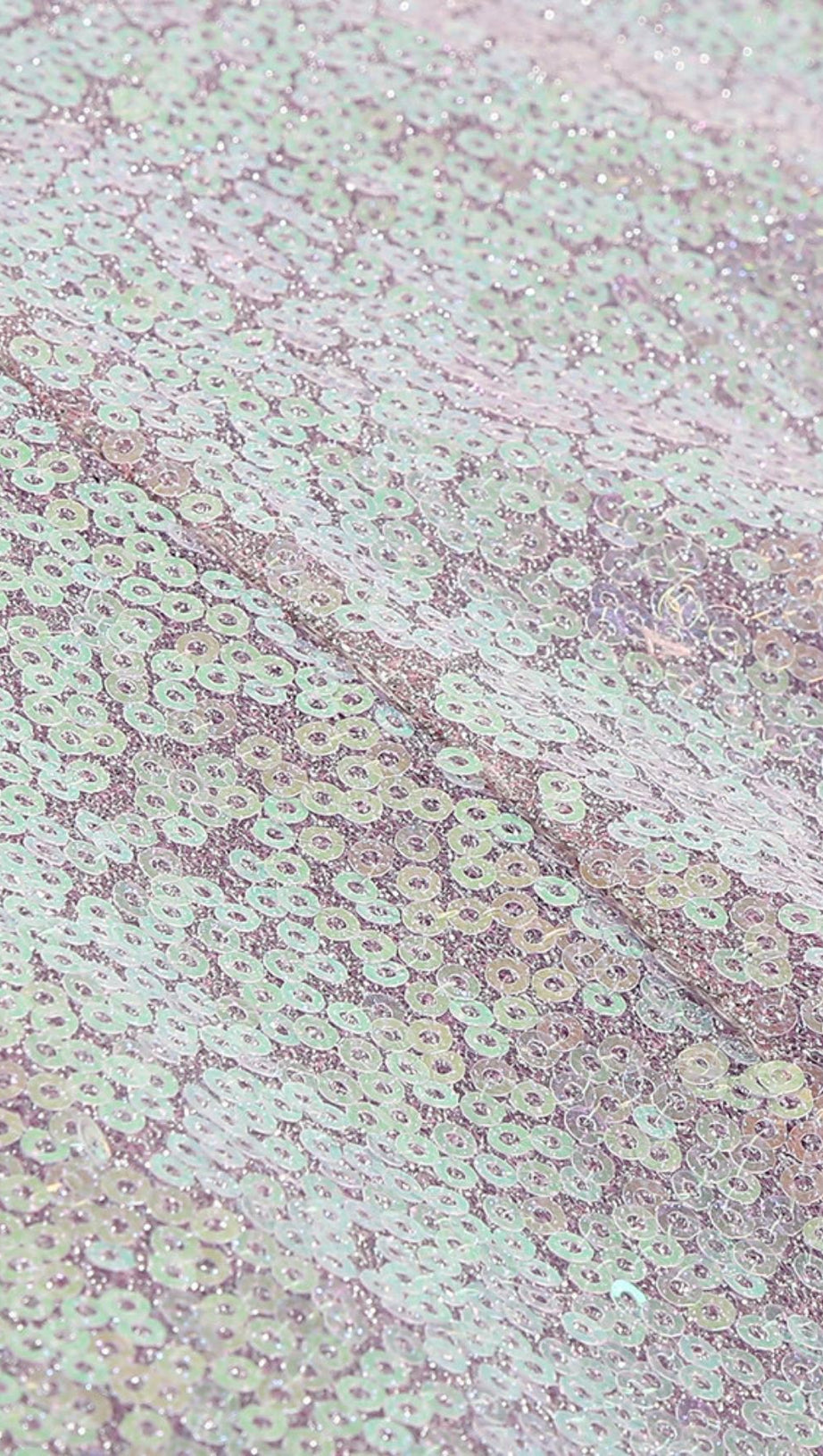 ABITO CORTO MONOSPALLA CON PIUME E PAILLETTES VIOLA