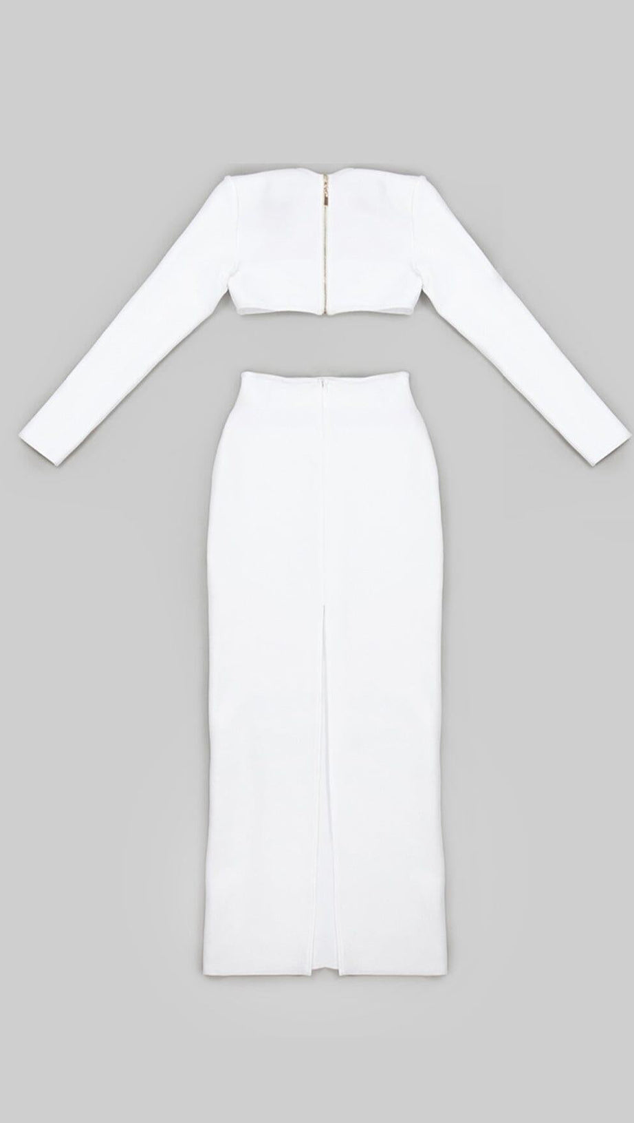 WHITE TWO PIECES BANDAGE SET