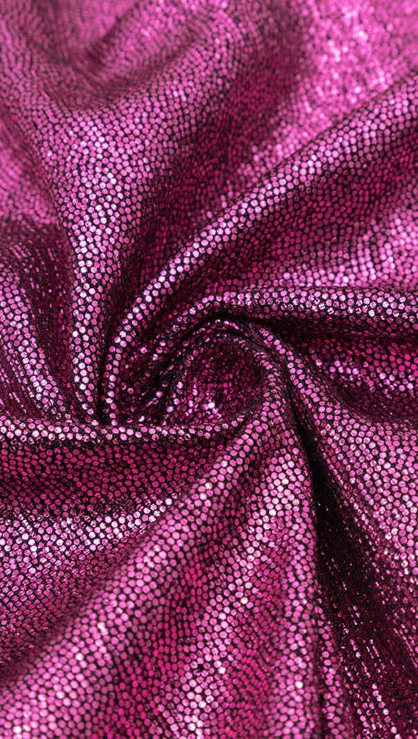 AIIZIE ONE SHOULDER LACE MAXI DRESS IN PURPLE - product image