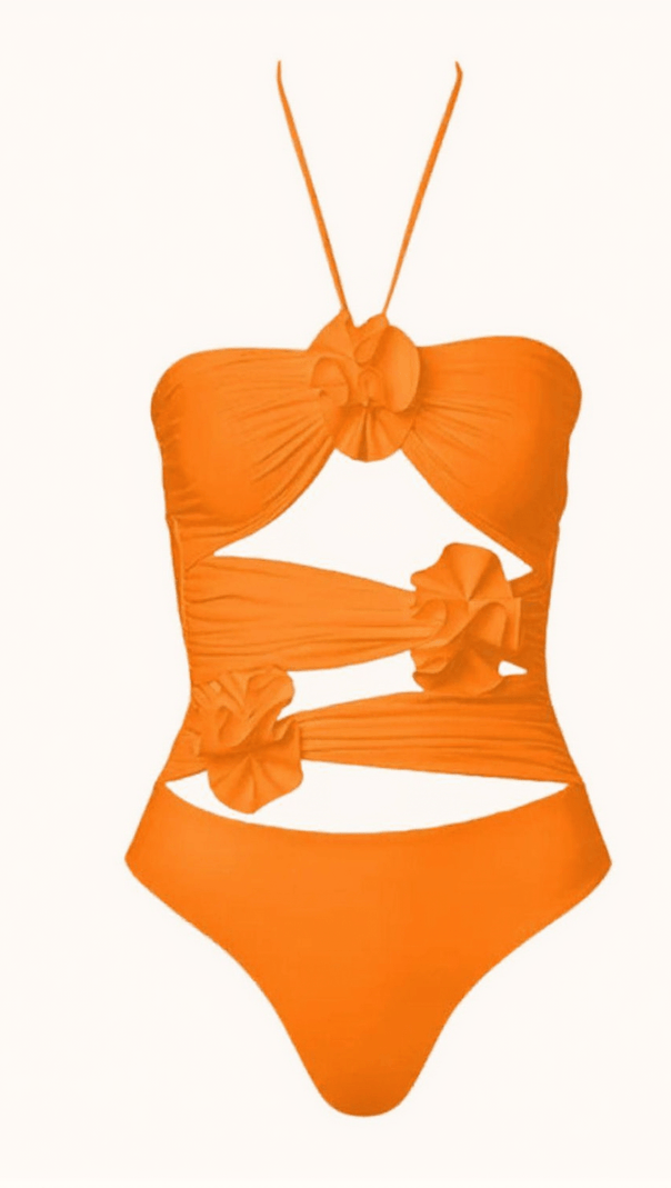AIIZIE ELEVEN HALTERNECK SWIMWEAR TWO PIECE SET - product image