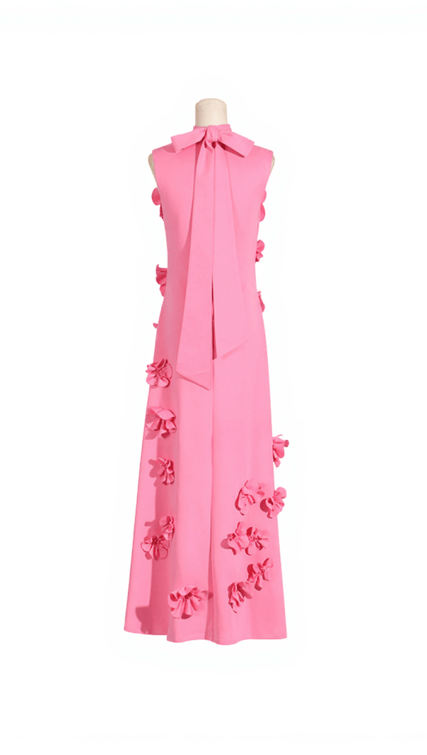 AIIZIE LILURI SLEEVELESS FLOWER MAXI DRESS - product image