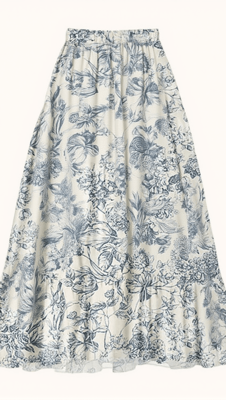 TABITHA FLORAL PRINTED SWIMWEAR TWO PIECE SET