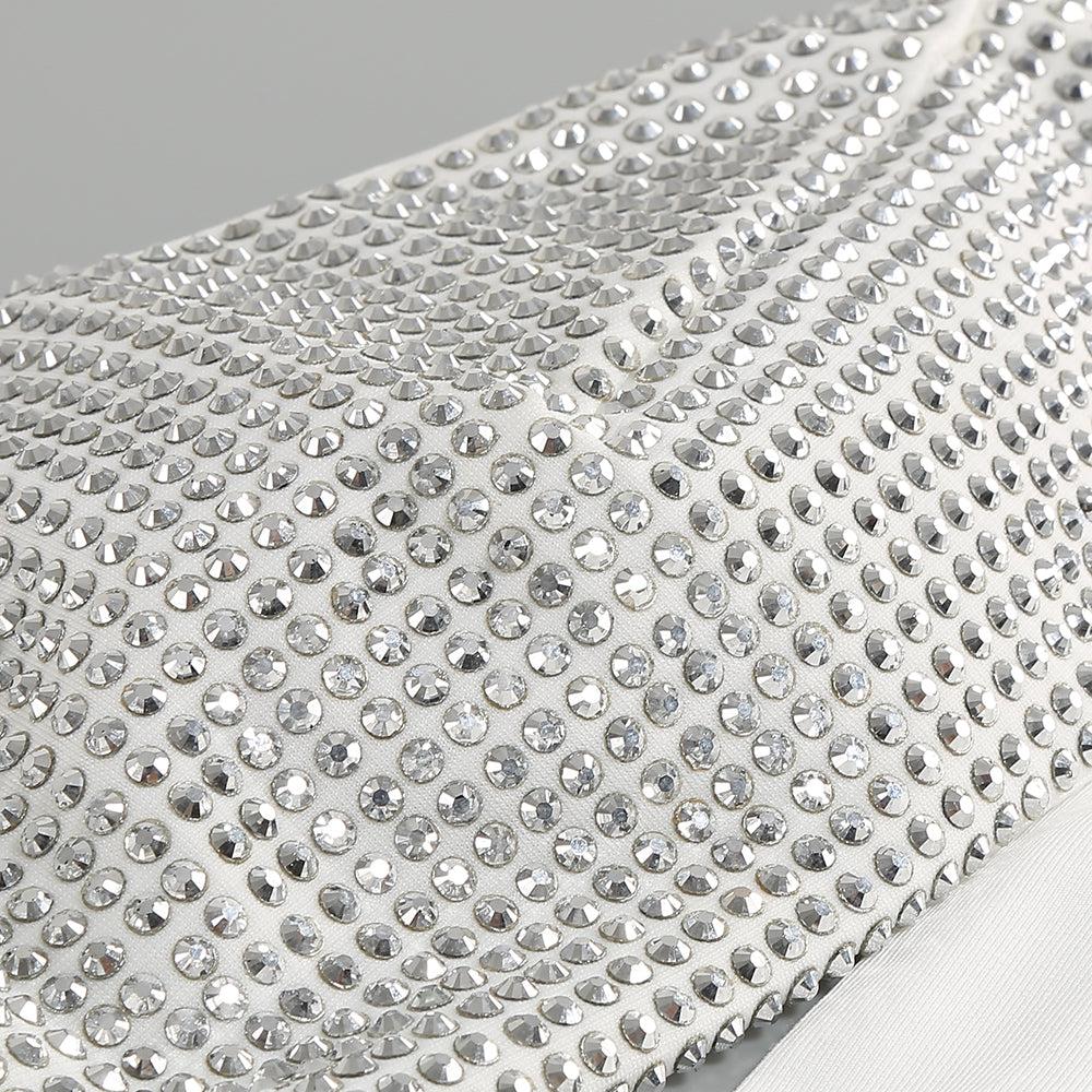 AIIZIE STRAPLESS CRYSTAL TWO PIECE SET - product image