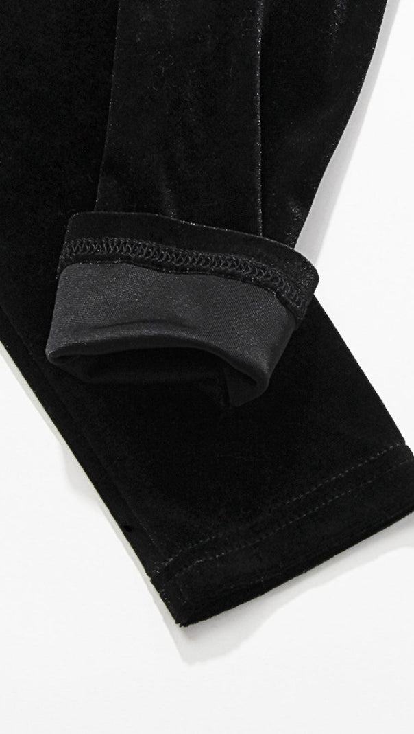 MINI ABITO CON SCOLLO A V E CRISTALLI NERO