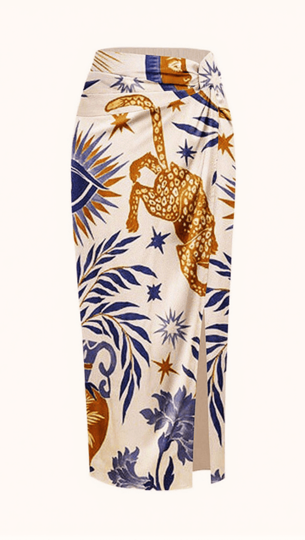 AIIZIE AUGUSTA PRINTED BIKINI THREE PIECE SET - product image