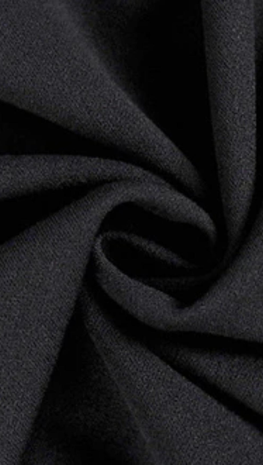 ABITO MIDI ADERENTE CON SPALLINE IN NERO