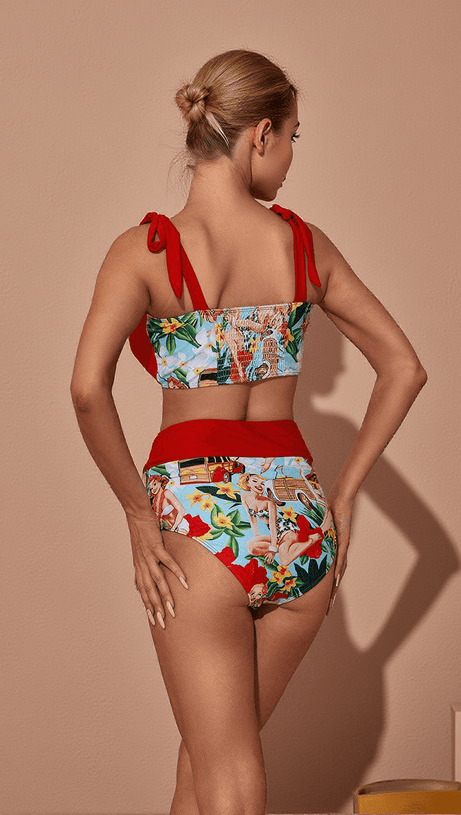 ROSEMARY BIKINI THREE PIECE SET