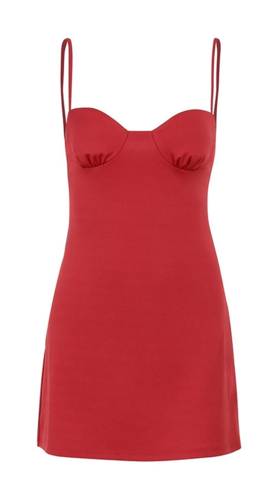STRAP BACKLESS MINI DRESS