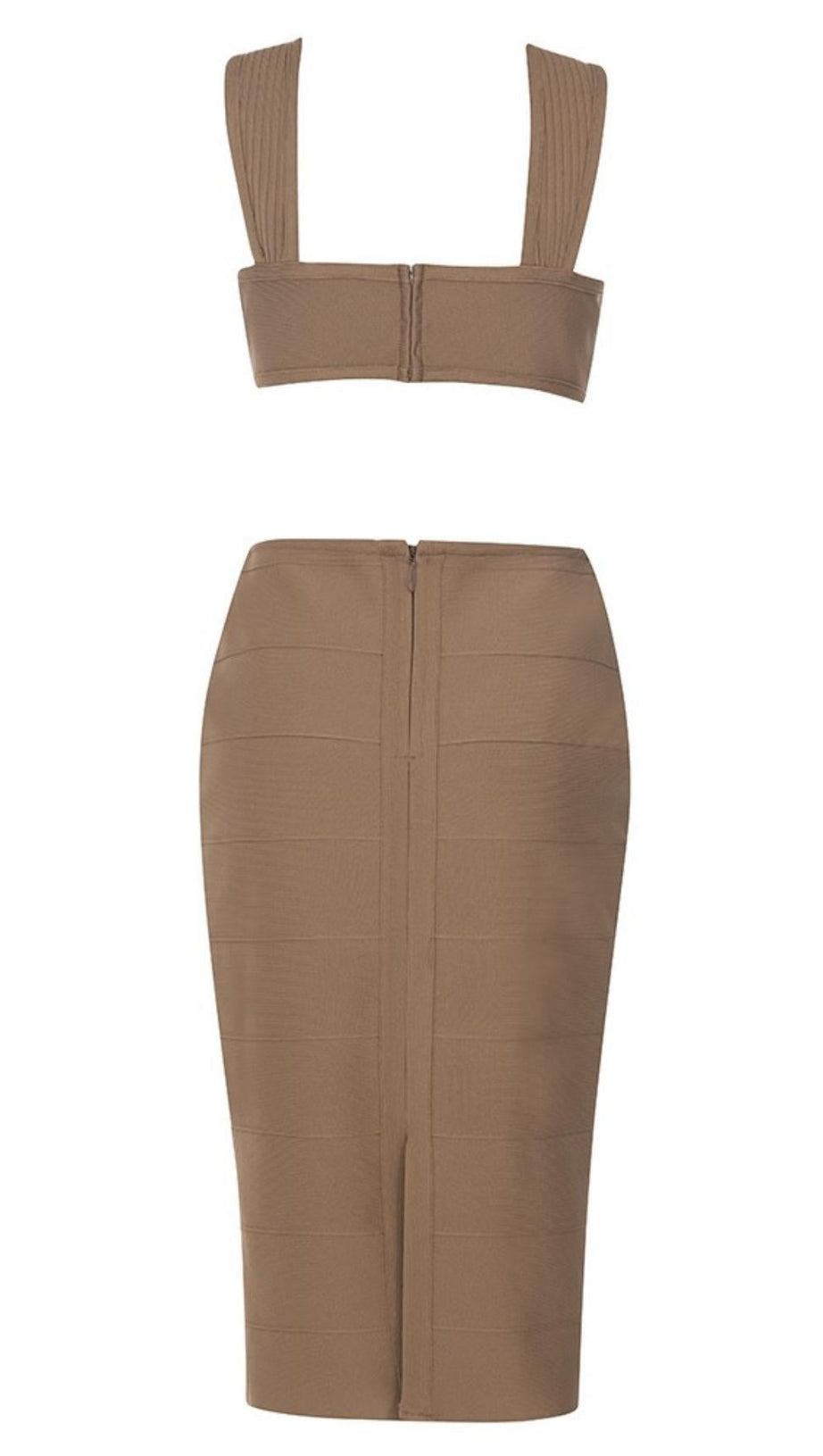 CUT OUT BODYCON MIDI DRESS