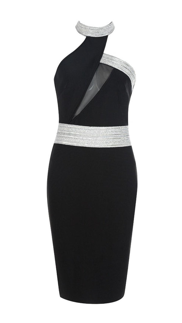 AIIZIE HALTER BODYCON MINI DRESS - product image