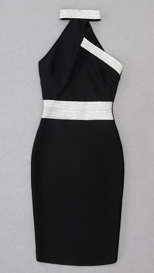 AIIZIE HALTER BODYCON MINI DRESS - product image