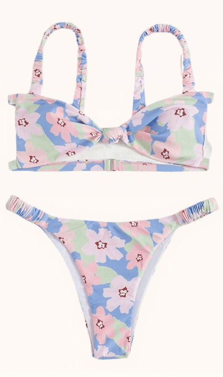 Ciela Printed Bikini Two Piece Set