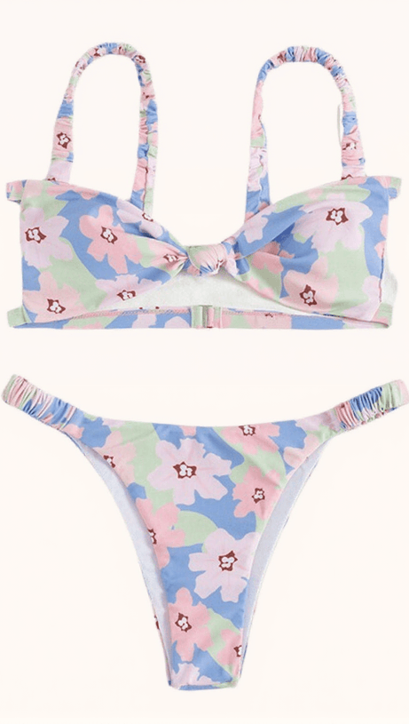 CIELA PRINTED BIKINI TWO PIECE SET